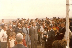 Inauguração aeródromo do Corvo